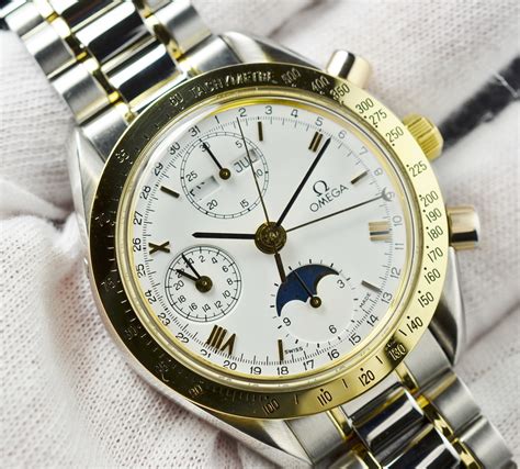 omega triple date moonphase|omega speedmaster day date month.